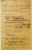 #2 Field Service Card
February 9th, 1917
Back