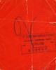 Identification Ticket, back