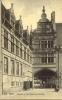 Postcard with image of townhall in Yres.
"Stadhuis en het Huisbewaarderschap" (Townhall and the house keeper).