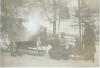 Sleigh & toboggan group at Mürren Prisoner of War camp, Switzerland, 1916/1917, WWI