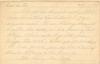 25/11/17.Dear motherI hope you are all quite well, &amp; that you are getting my Letters &amp; Parcels regular now. We are having very wet Weather here now, it has been very bad lately. I had a nice long letter from maggie this week. Thank you for sending the Xmas parcel. give my love to all at Home &amp; Emmy &amp; her familyyour loving Son Tom.