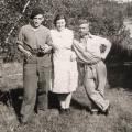 Family Photo on
Daniel Serricks last visit home
1943