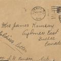 Envelope, 1916.