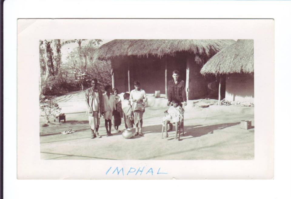 Photo #60
Family and house in
Imphal, India