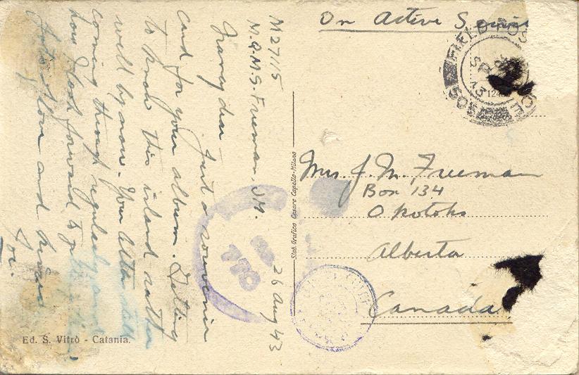 Postcard (back)