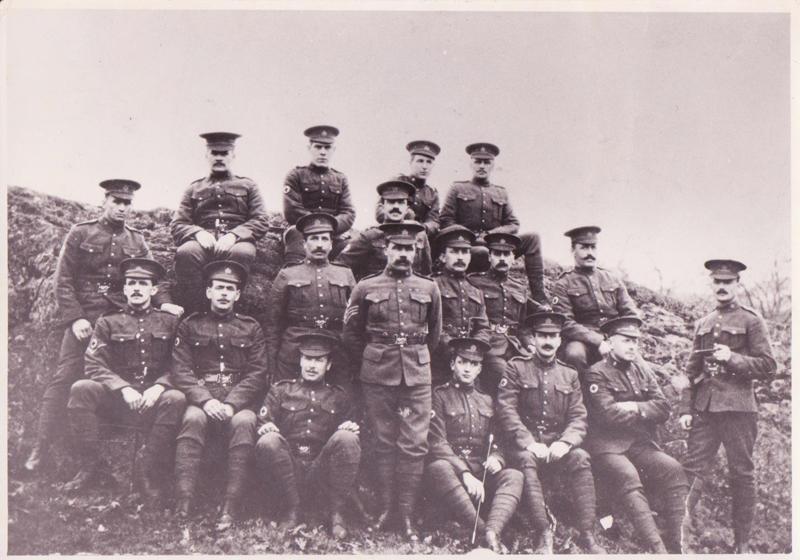 Victor Arthur Green, top row, centre, nd.