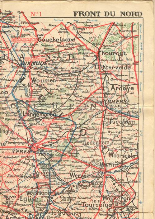 Image # 2 of the Map "Collection des CARTES DU FRONT an 200.000eme"