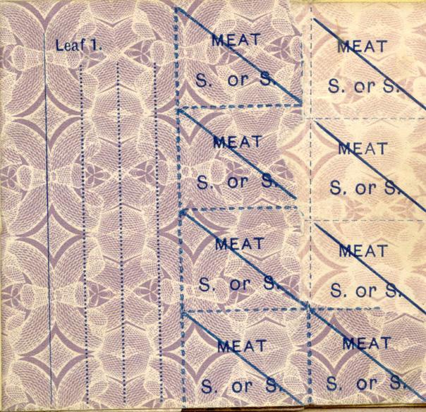 Ration Book
November 11-25, 1918
Page 1