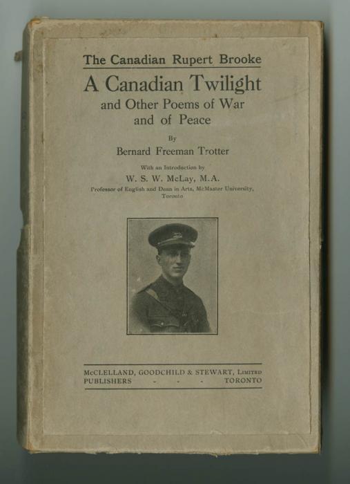 Cover of Freeman's book of poems, A Canadian Twilight