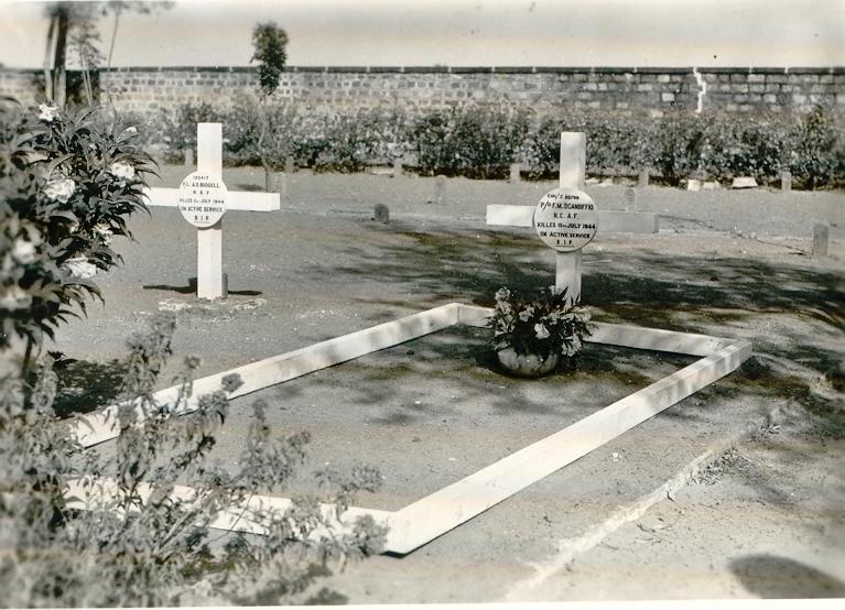 Frank Scandiffio's grave