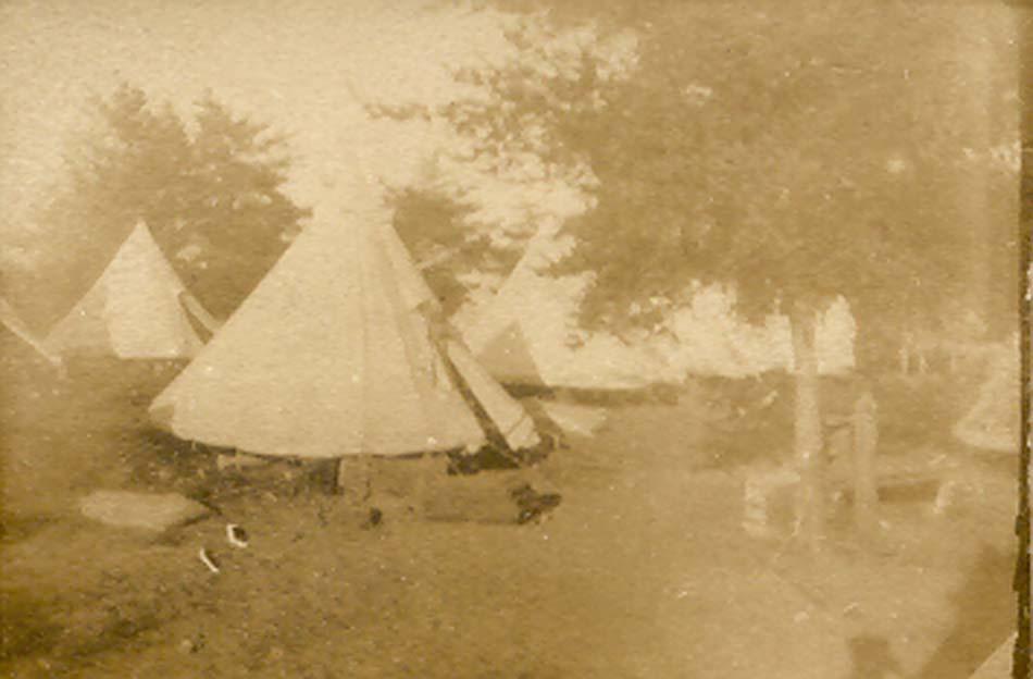 Photo B Training Two Front - Petawawa, July 6, 1916