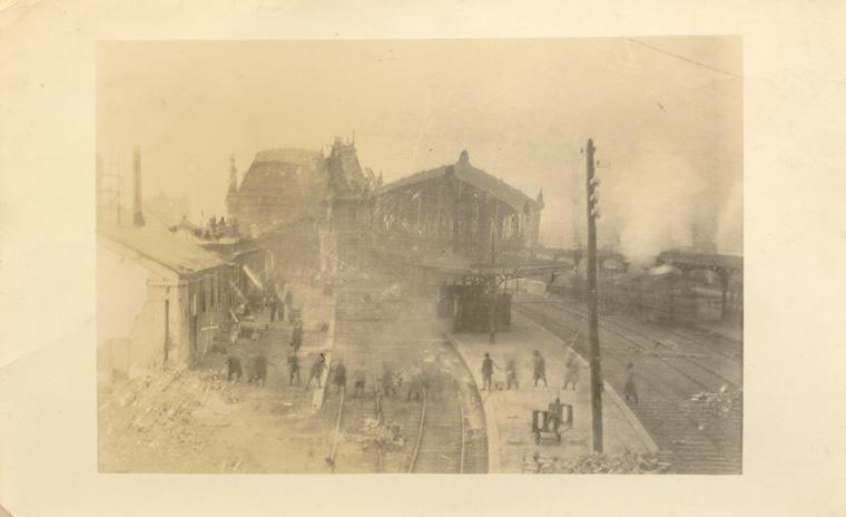 Valenciens, France
Railway Station
1918
Front